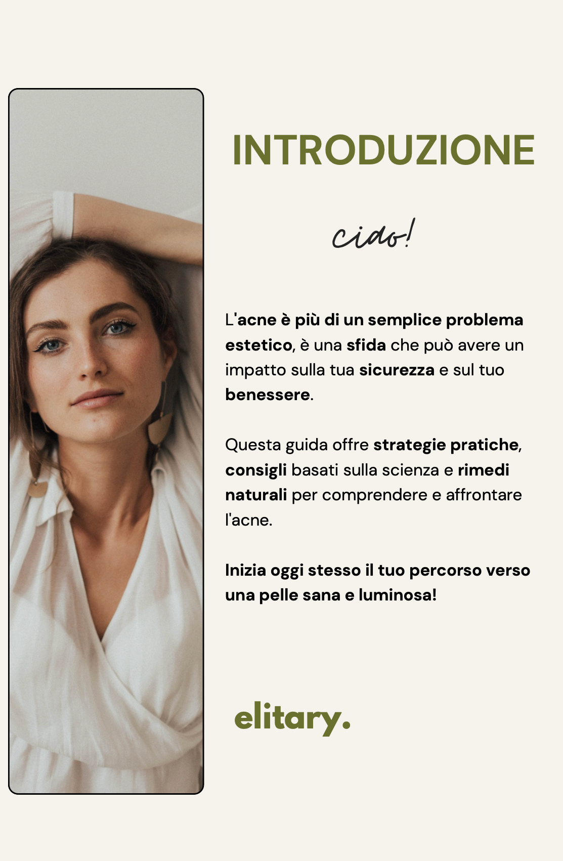 SCONFIGGI L'ACNE