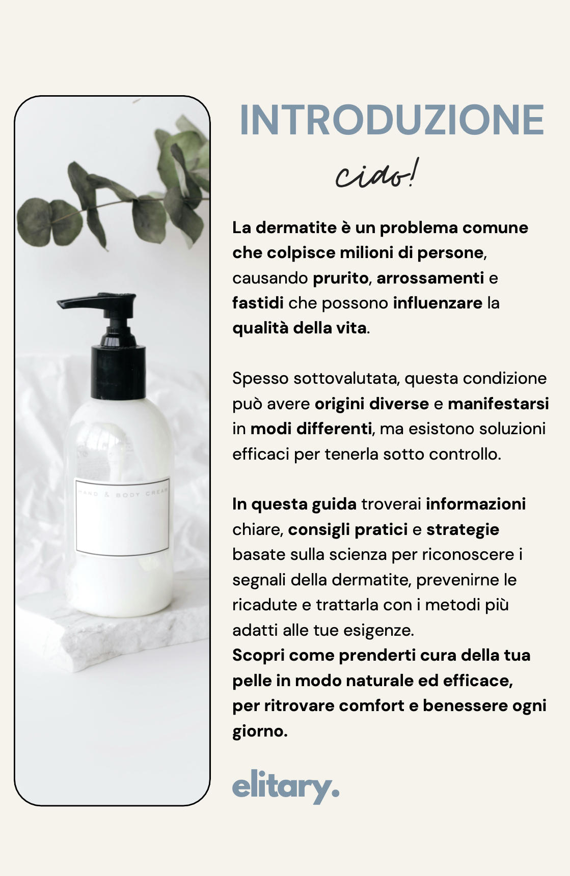 ADDIO DERMATITE
