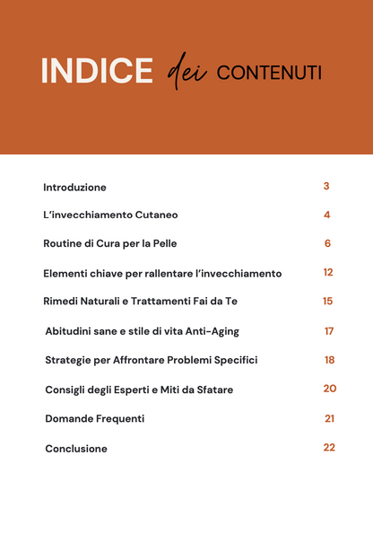 MANTIENI LA TUA PELLE SEMPRE GIOVANE